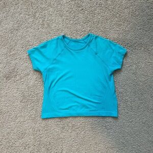 Aqua Athleta crop top
